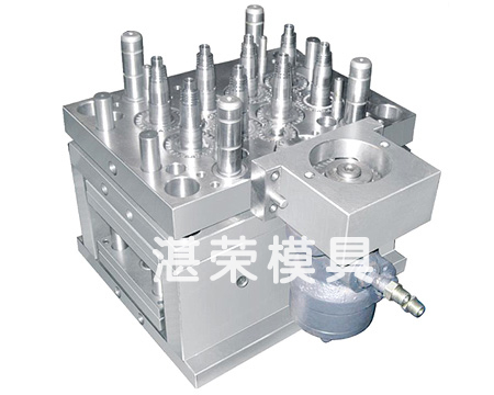 1出8马达自动旋转脱瓶盖模具